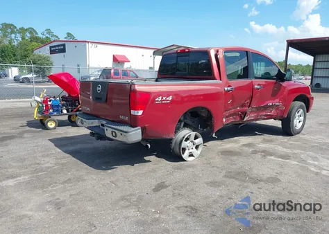 2004 Nissan Titan Le из США, поврежденный, VIN 1N6AA07B14N525633